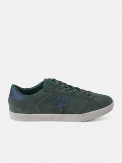 Zapatilla casual lisa verde