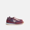 Zapatilla girl running raqueta burdeos