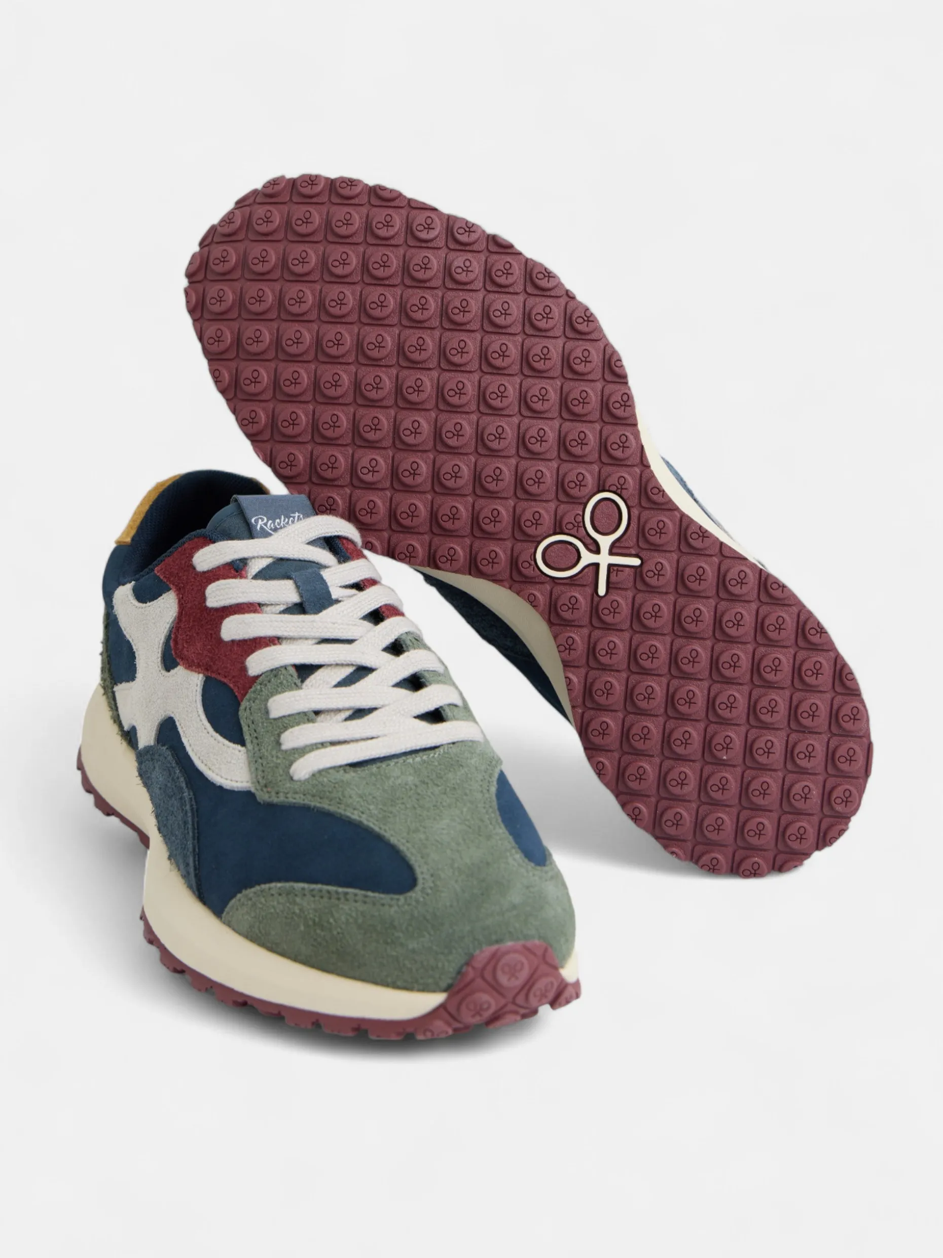 Zapatilla RACKETS09 multicolor beige