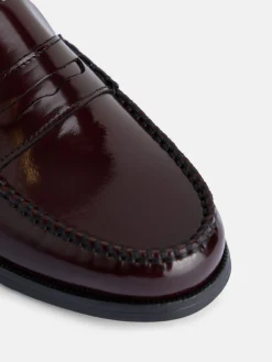 Zapato kids antifaz burdeos