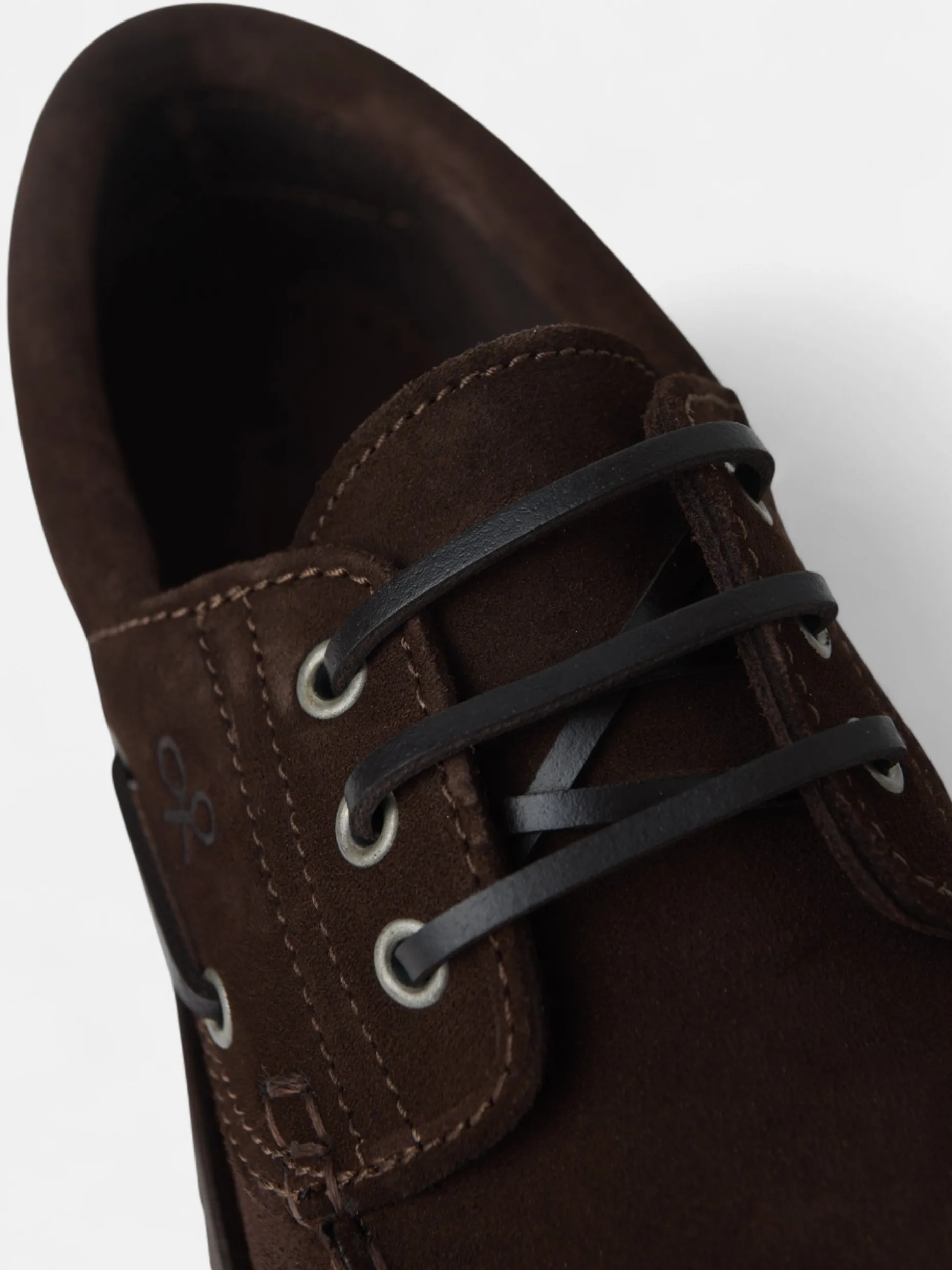 Zapato nautico serraje marron